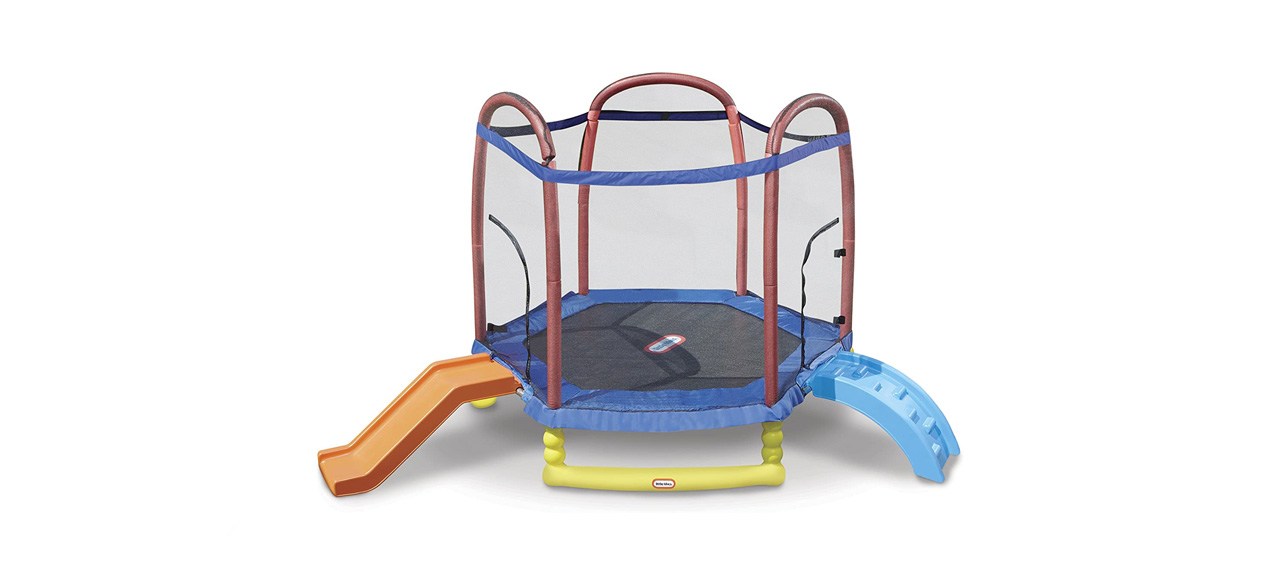 best Little Tikes 7-Foot Climb 'N Slide Trampoline