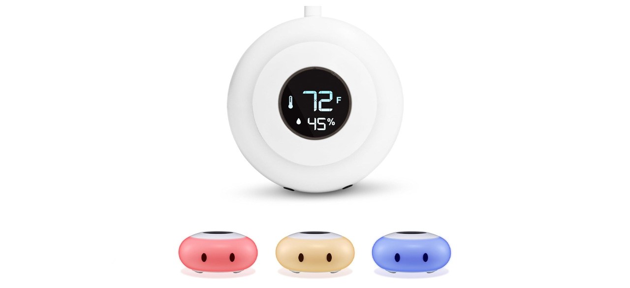 LittleHippo Kelvin Night Light and Room Monitor