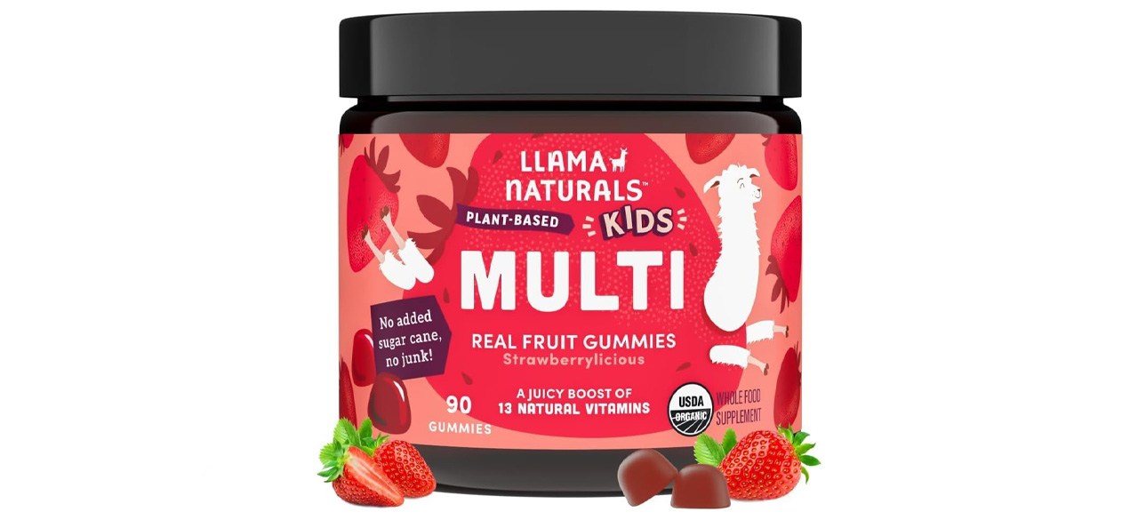 Llama Naturals Whole Fruit Gummy Vitamins for Kids