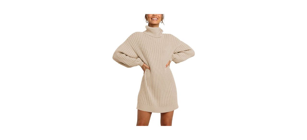Best Logene Turtleneck Sweater Dress
