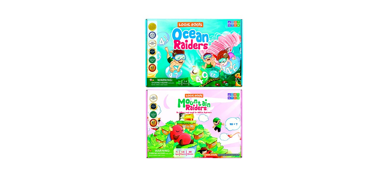 Best Logic Roots Ocean Raiders and Mountain Raiders Number Games