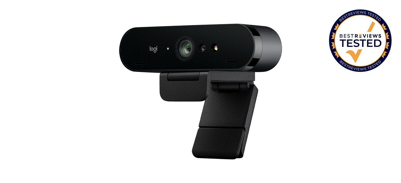 Logitech Brio 4K Webcam white background