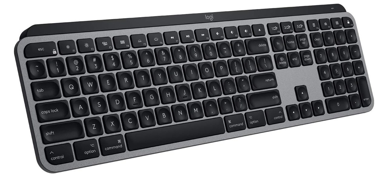 Logitech MX Keys Advanced Illuminated Wireless Keyboard for Mac