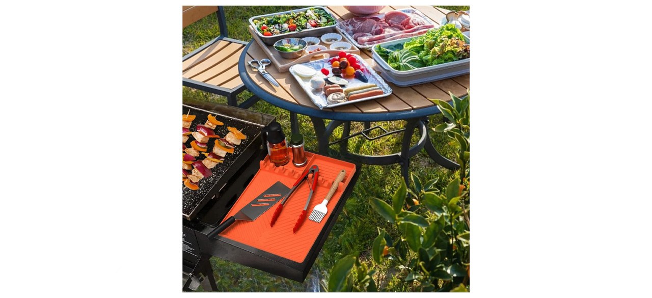 Tapete de ferramentas para grelha de silicone Loguug para Blackstone