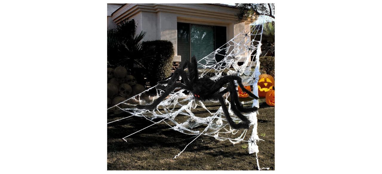Lovinland Halloween Spider Web Decoration