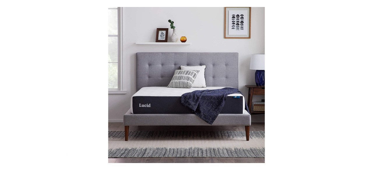 Lucid 10-Inch Memory Foam Medium-Plush Mattress