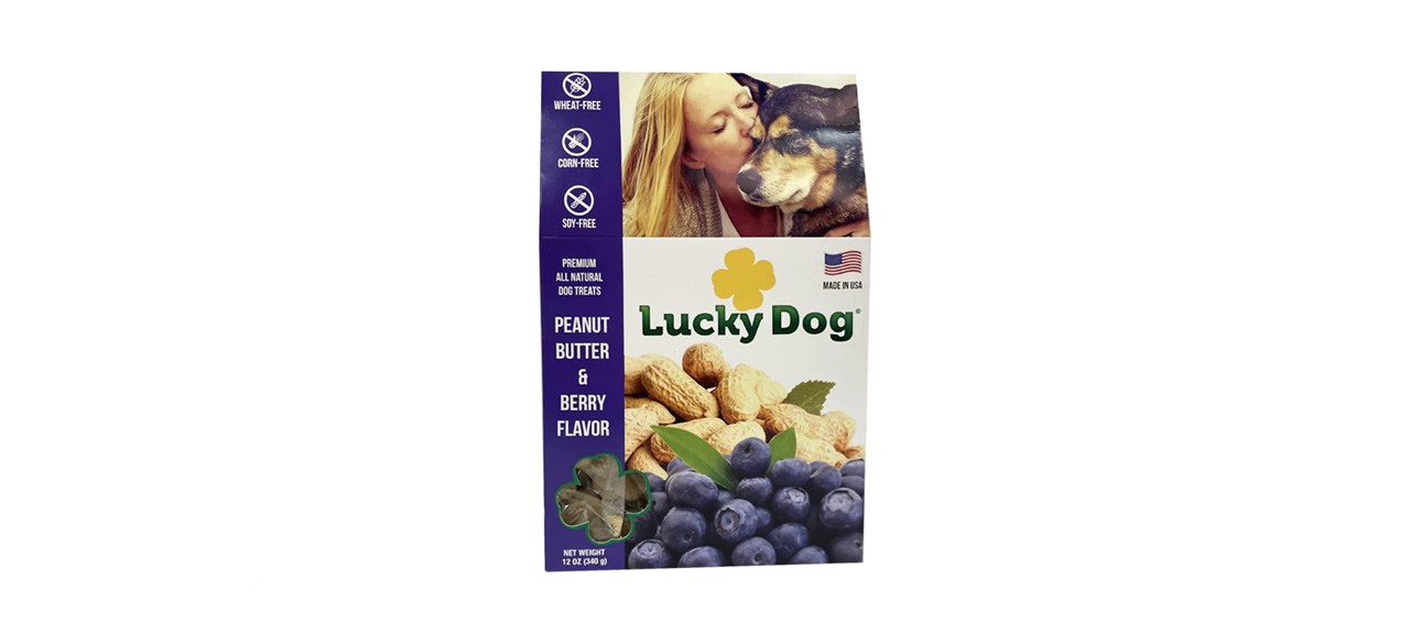 best Lucky Dog Peanut Butter and Blueberry Treats