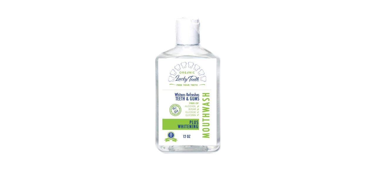 Lucky Teeth Organic Peroxide Mouthwash