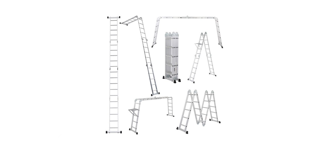 best LuisLadders 18.5-Foot Folding Ladder