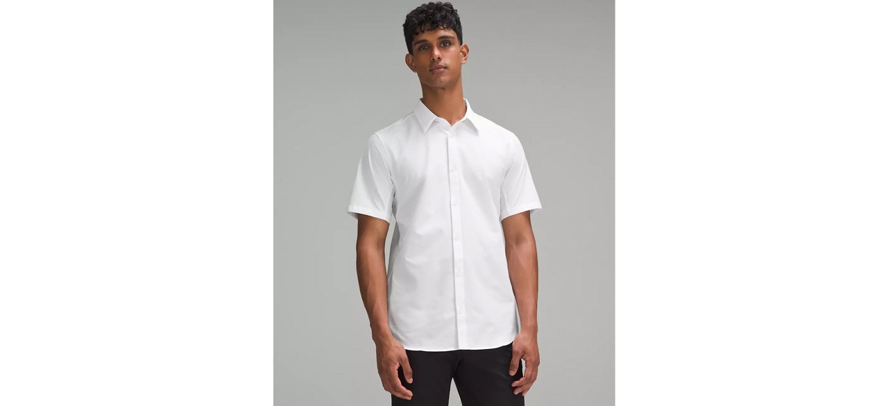 Lululemon New Venture Short-Sleeve Shirt