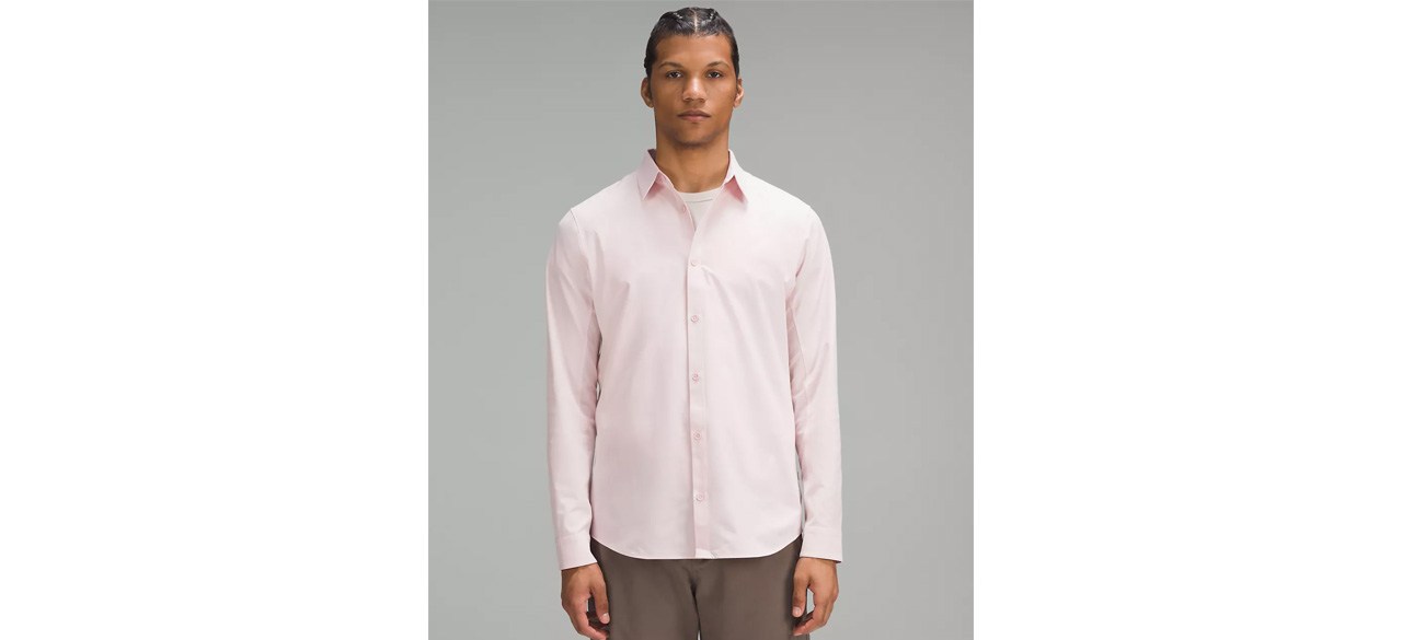 Lululemon New Venture Slim-Fit Long-Sleeve Shirt