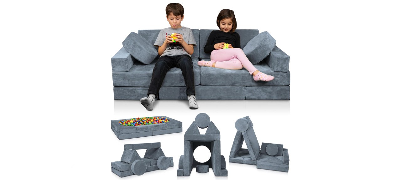 Lunix LX15 14pcs modular crianças brincam sofá