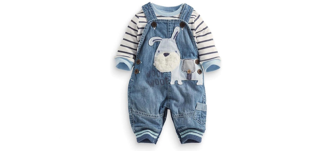 Lvyinli Cute Baby Overalls Set