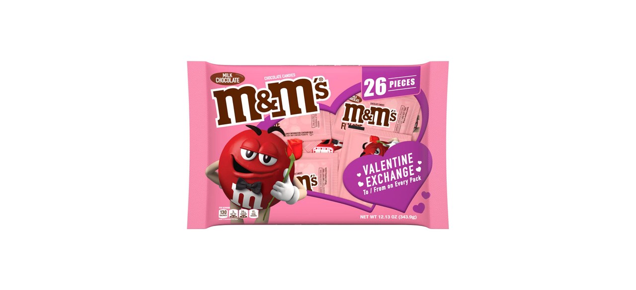 M&M's Valentines Day Milk Chocolate Candy, Cupid's Mix - 10 oz