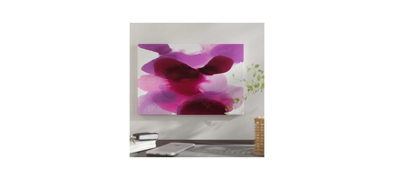 Best Magenta Drift by Hannah Carlson Print