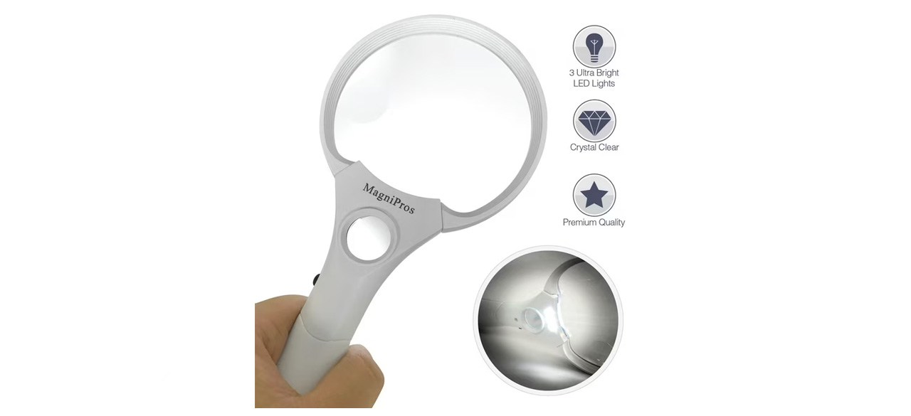 MagniPros LED Magnifying Glass
