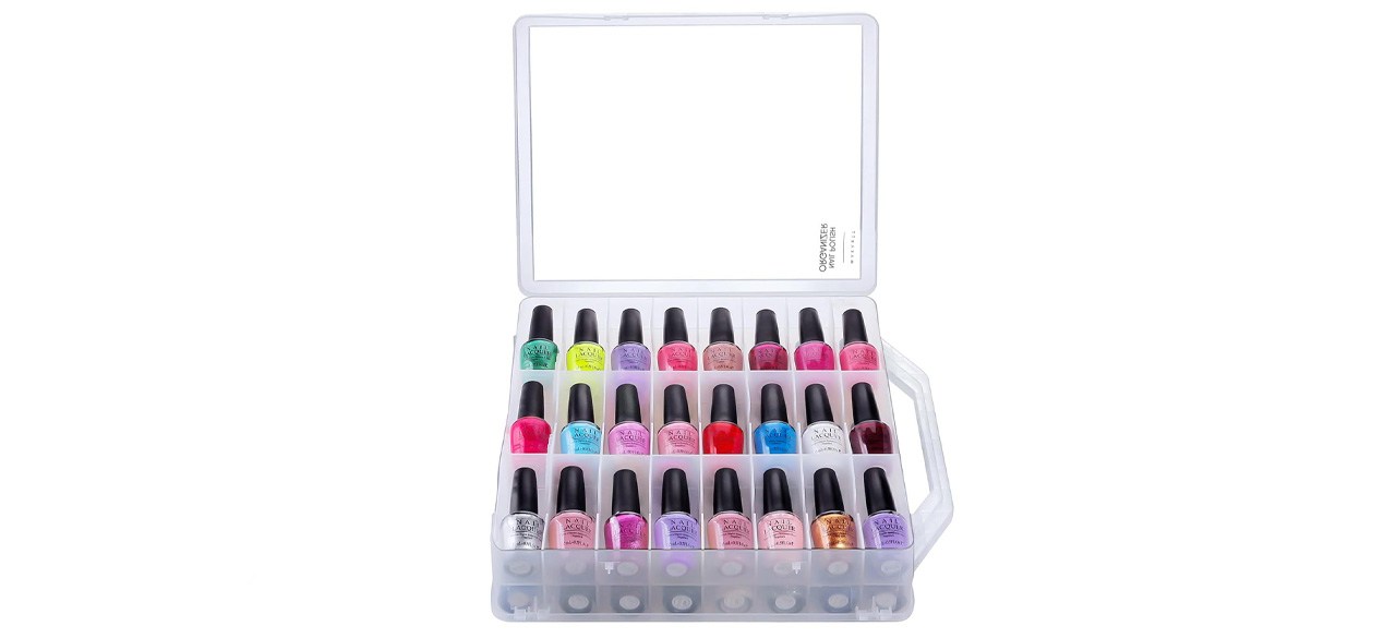 Makartt Universal Clear Nail Polish Organizer Holder