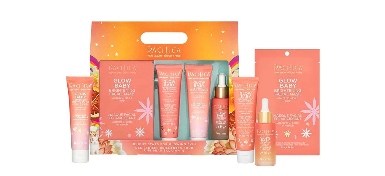 Pacifica Beauty Bright Stars for Glowing Skin Vitamin C Trial Skin Care Kit