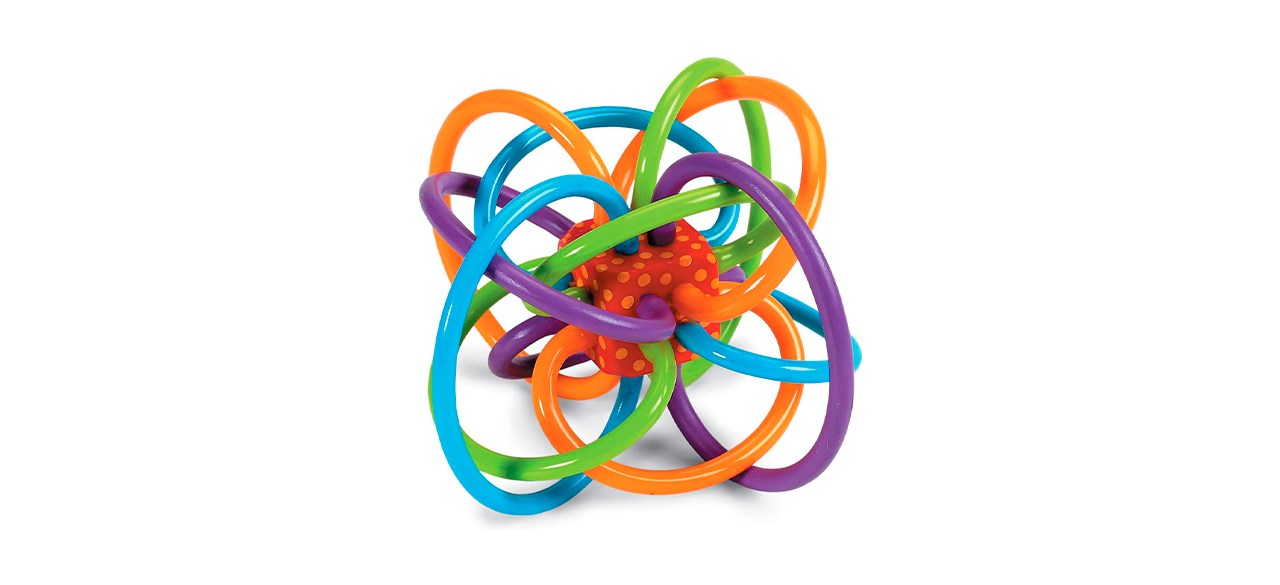 Best Manhattan Toy Winkel Rattle & Sensory Teether Toy