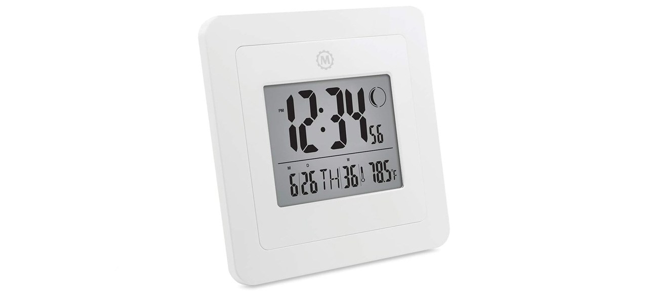 Marathon CL030049WH Digital Wall Clock