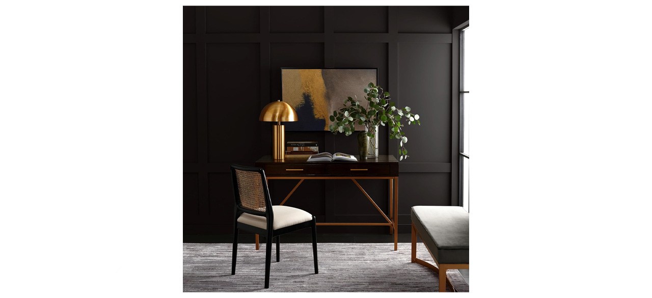 Martha by Martha Stewart Interior Paint, Eurolux Interior Flat 1.0L Silhouette Black