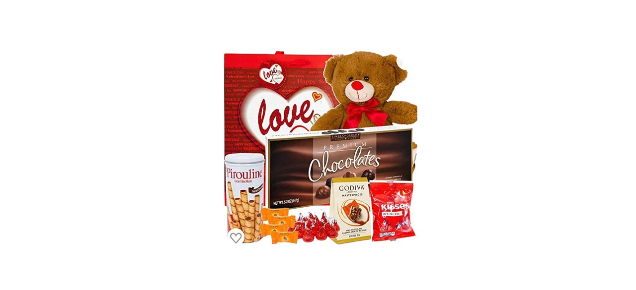 Best Meet Novelty Valentine’s Day Gift Basket Set