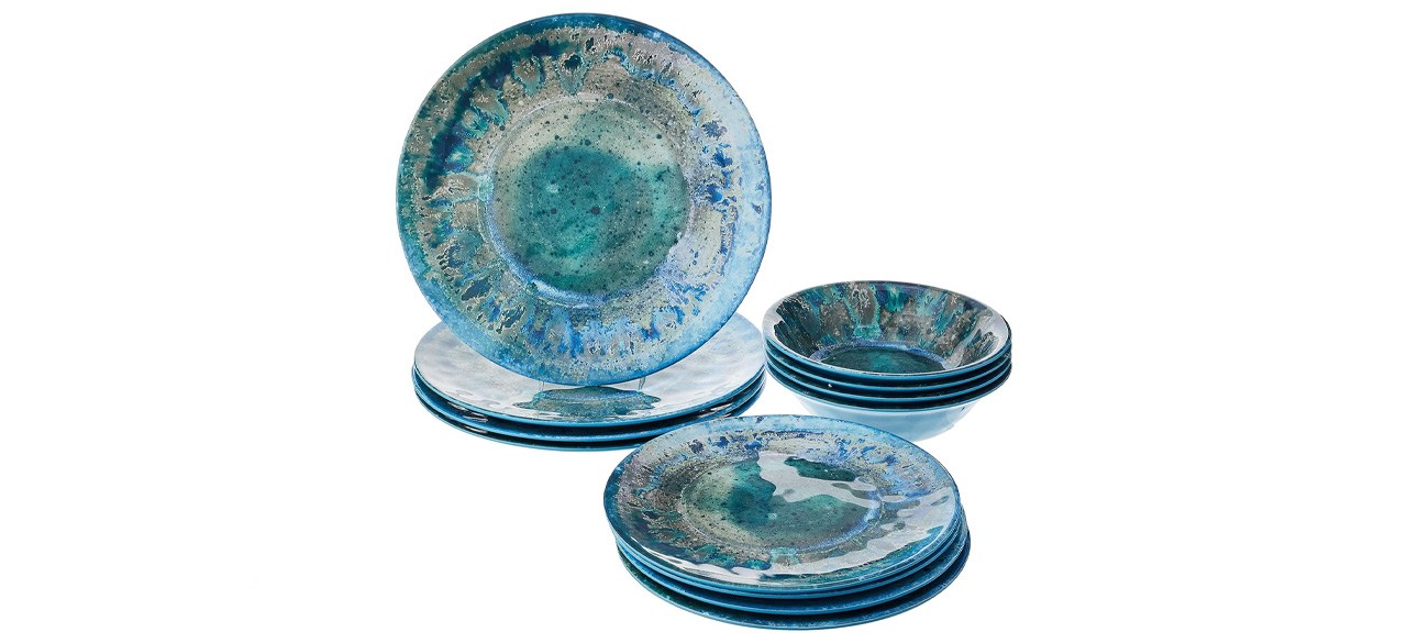 melamine dinnerware sets