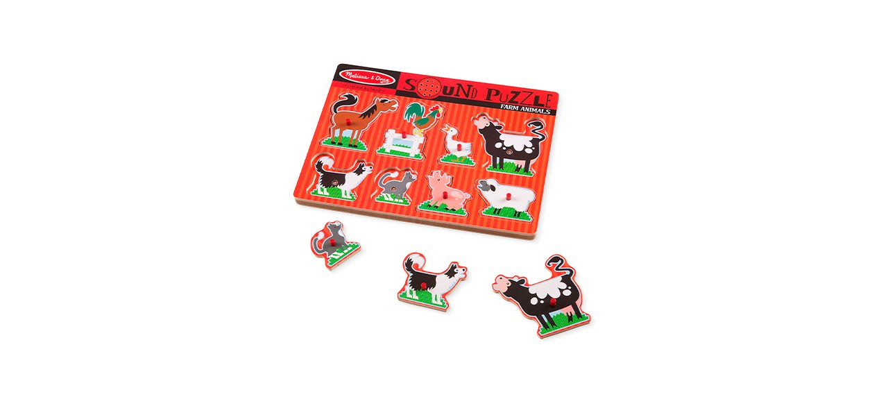 Best Melissa & Doug Farm Animals Sound Puzzle