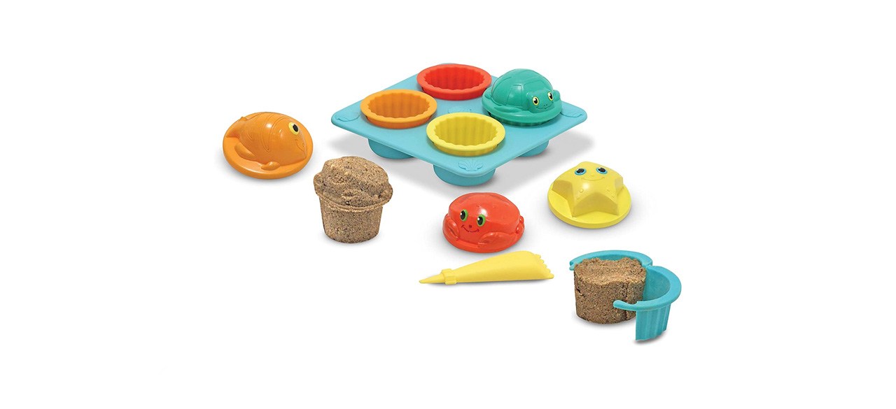 best Melissa & Doug Sunny Patch Sand Cupcake Play Set