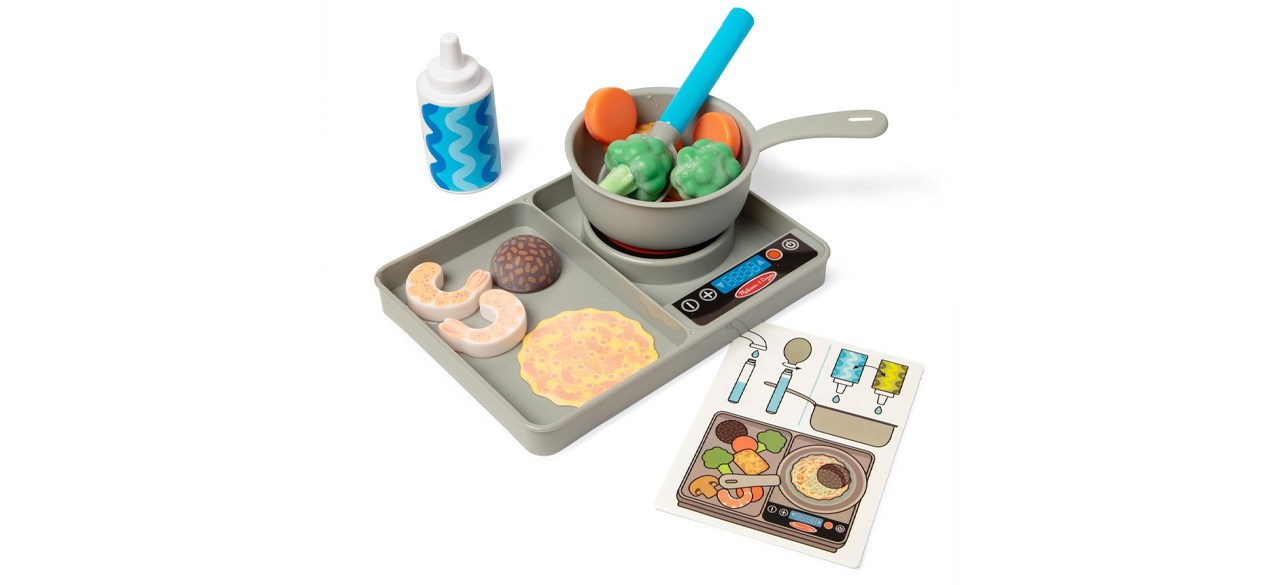Melissa & Doug Simmer & Stir Stovetop Play Set