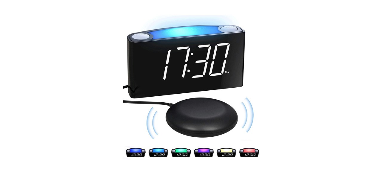 Best Mesqool Alarm Clock for Heavy Sleepers and Hearing Impaired