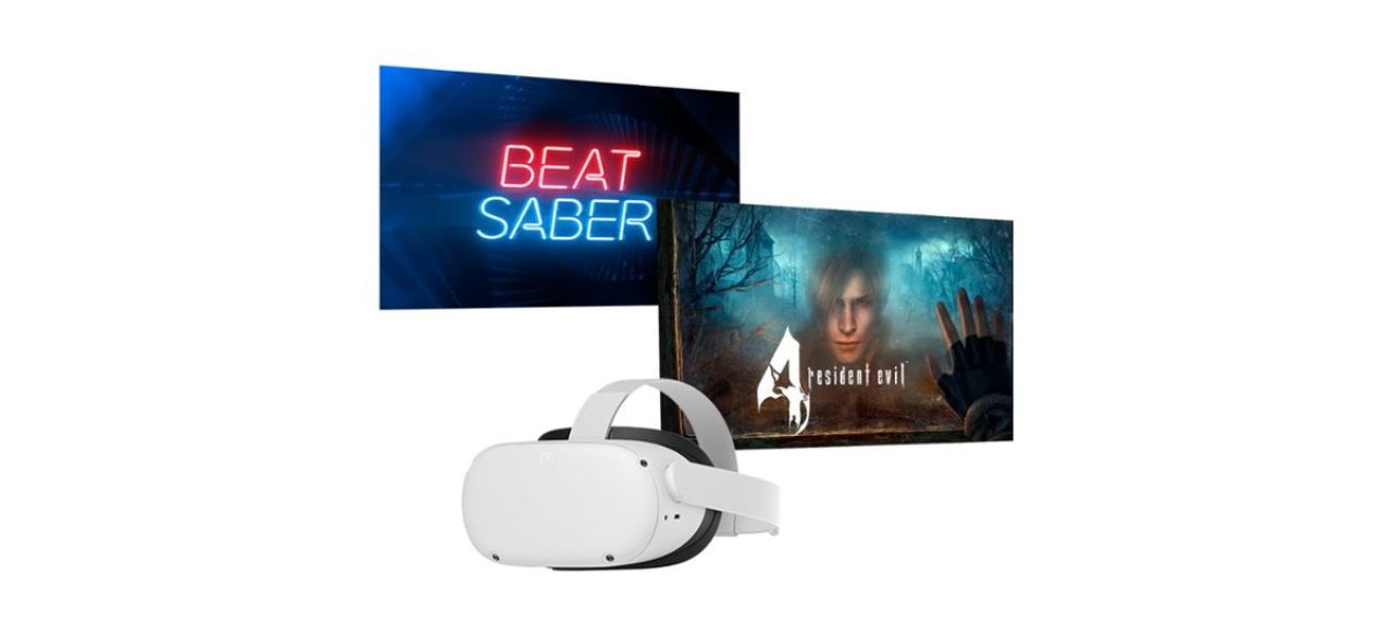 Best Meta Quest 2 Resident Evil 4 Bundle with Beat Saber