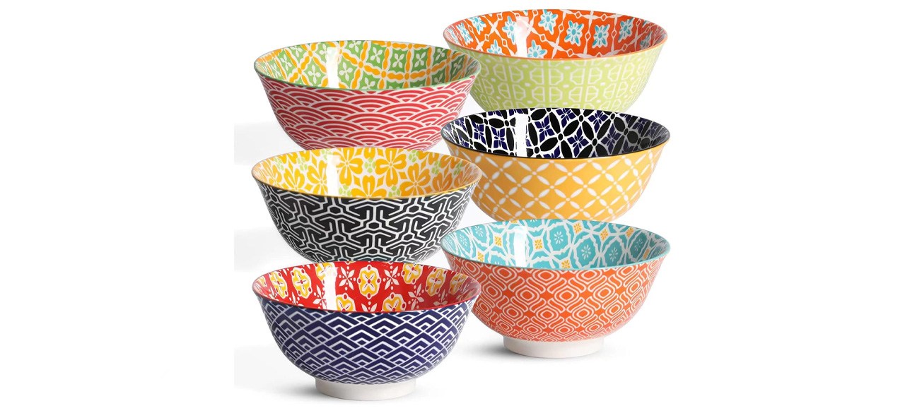 Metahom Ceramic Cereal Bowls