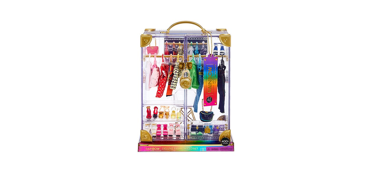 rainbow high deluxe fashion closet