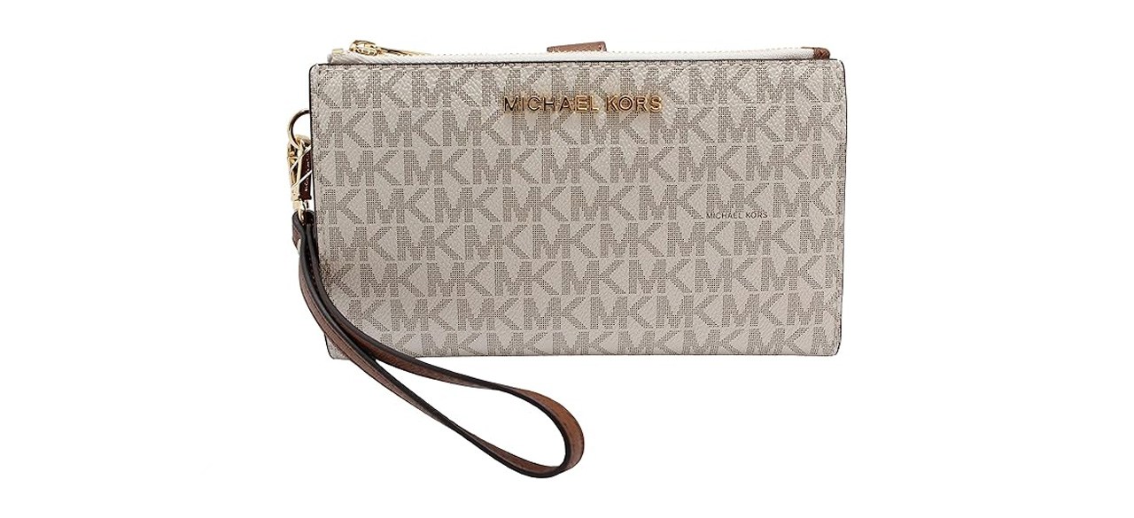 Michael Kors Jet Set Travel Double Zip Wristlet