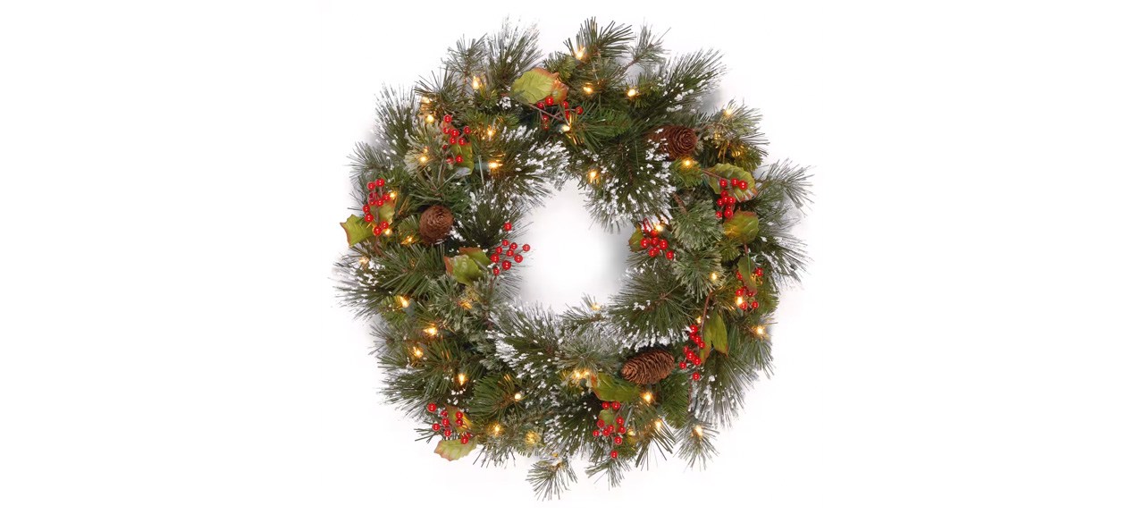 Best 24-inch Wintry Pine Wreath