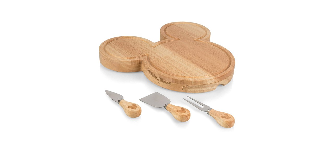 Best Mickey Mouse Cheese Board and Knife Set