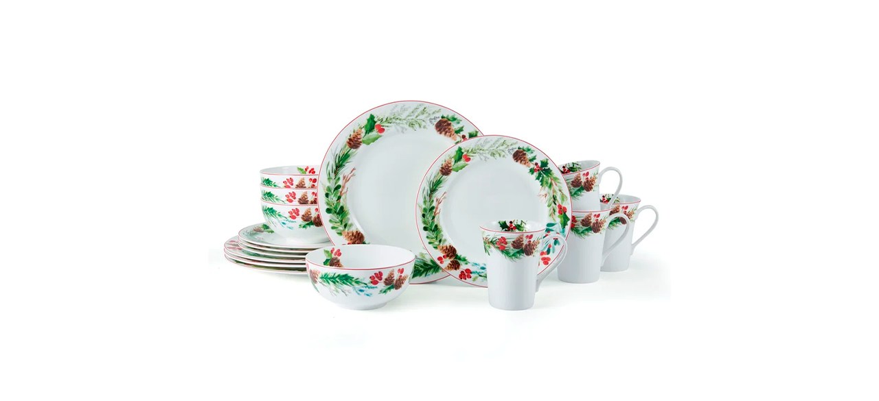 Best Mikasa Mystical Winter Dinnerware Set