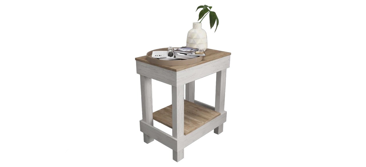 Millwood Pines Durso Solid Wood End Table