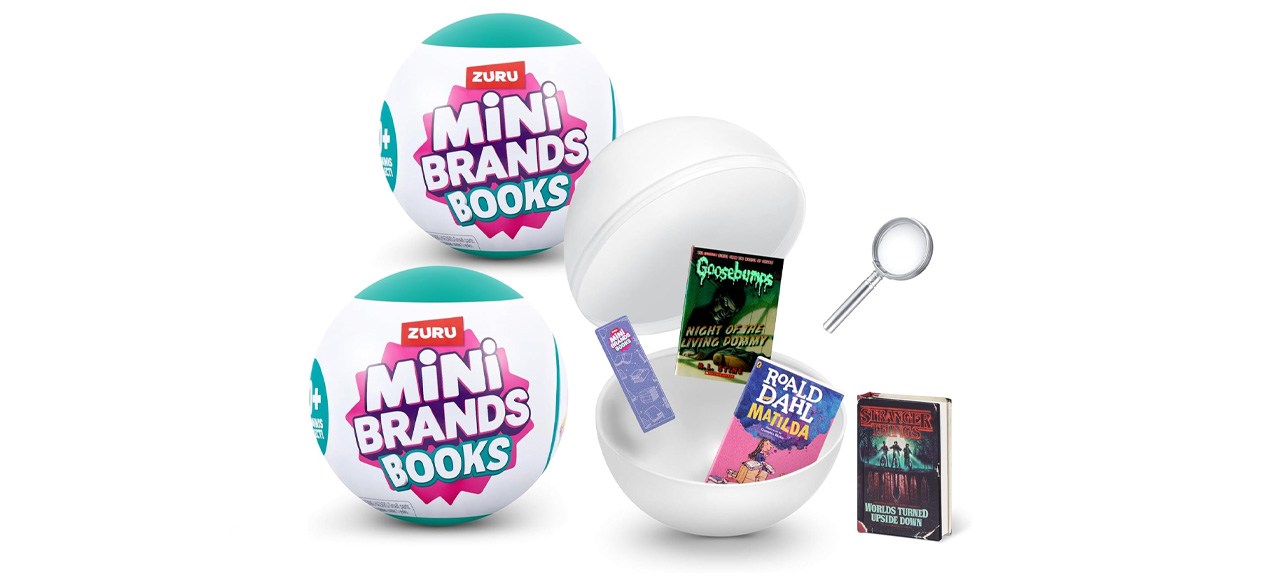 Mini Brands Books by ZURU Real Miniature Book Brands Collectible Toy