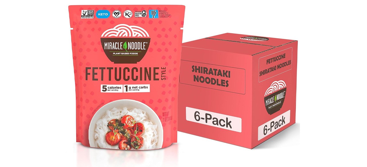 Macarrão Milagroso Fettuccine Macarrão Shirataki