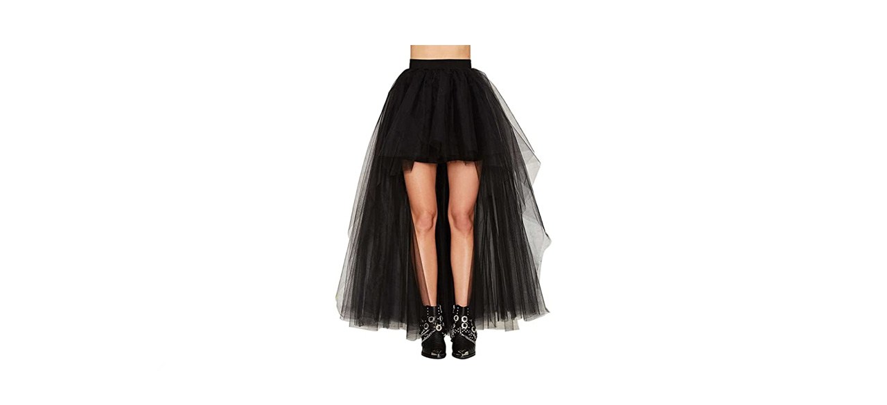 best MisShow Hi-Lo Long Tutu Tulle Skirt