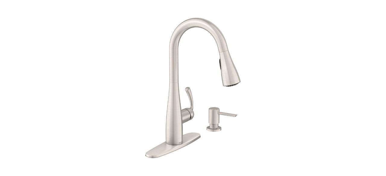 Best Moen Essie Kitchen Faucet with Pull-Down Sprayer