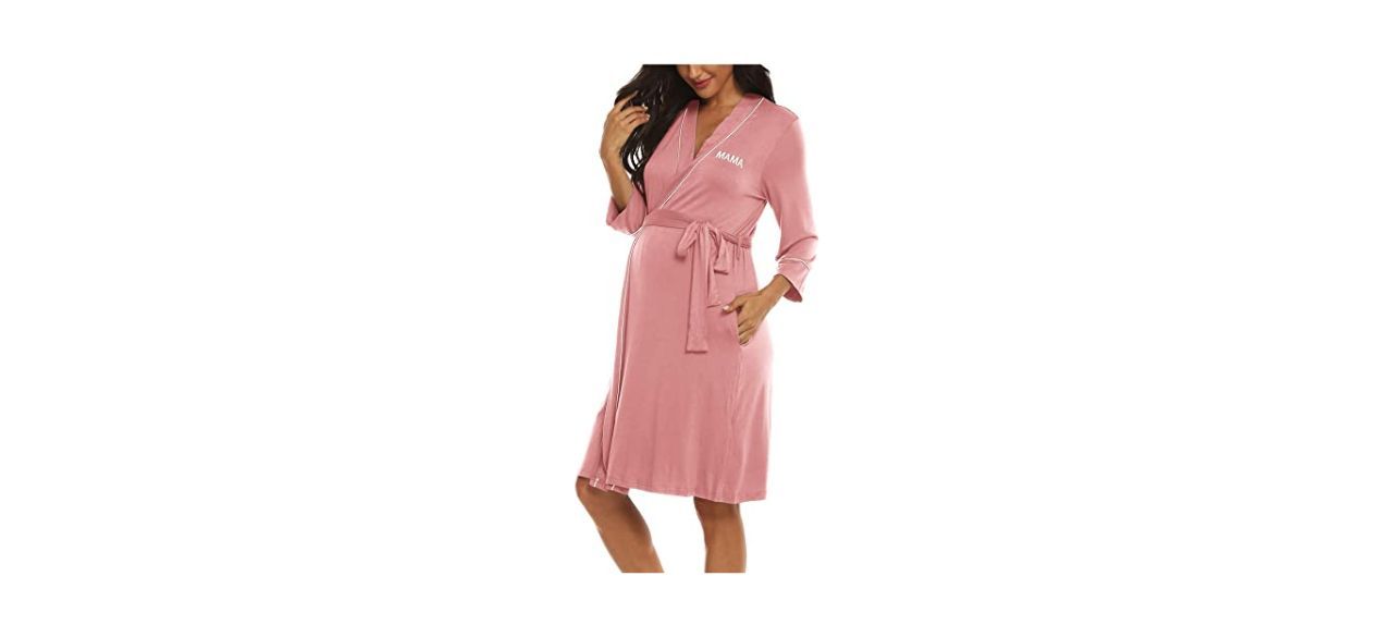 Molliya Maternity Nursing Robe 