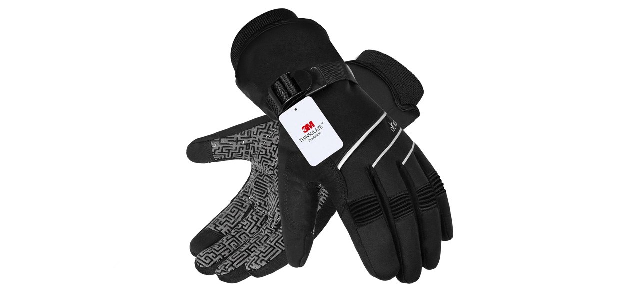 MoreOK 3M Thinsulate Thermal Gloves for Skiing