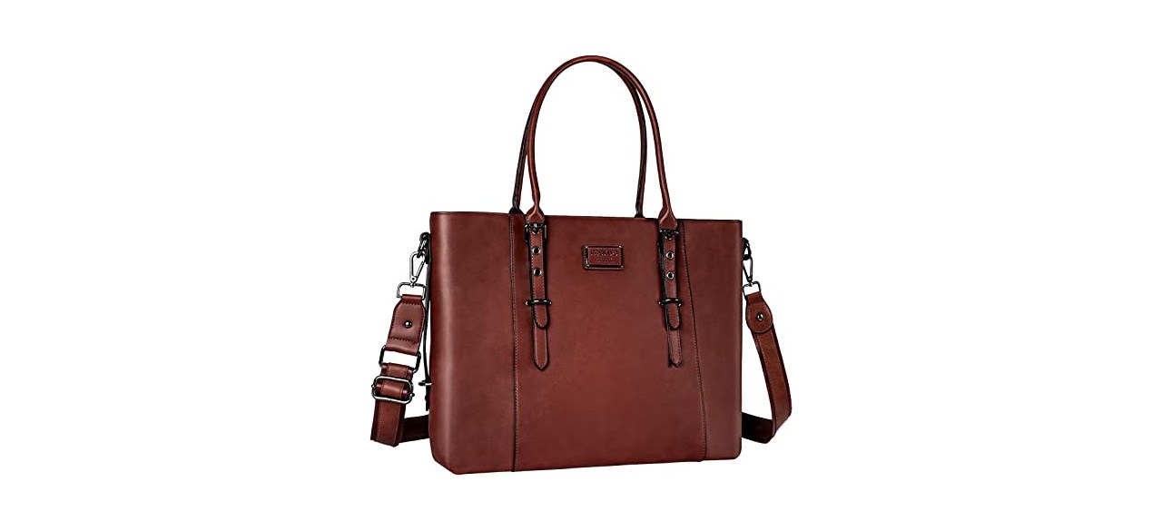 Best Mosiso Leather Tote Bag