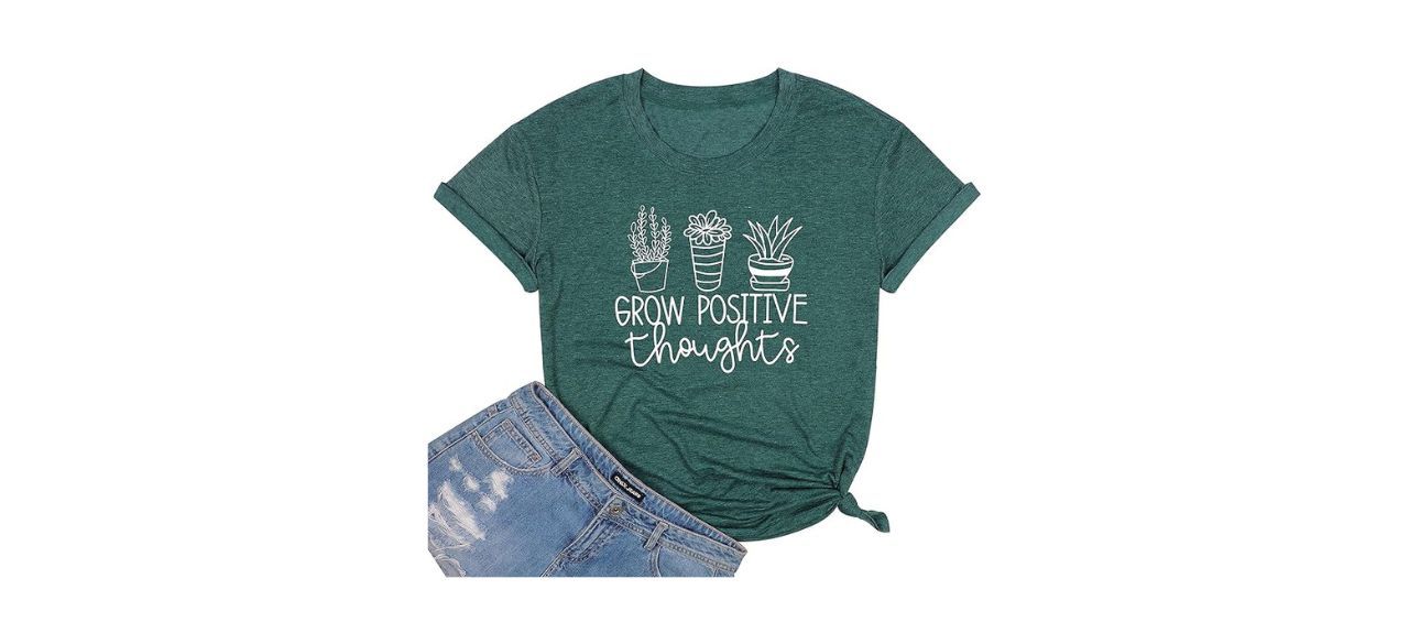 Fashgl Women's Plant Lover Tee 