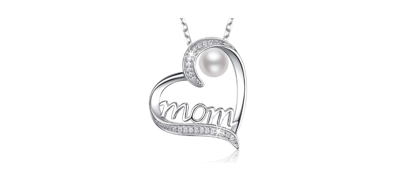 Dorella Mother's Day Sterling Silver Heart Pendant
