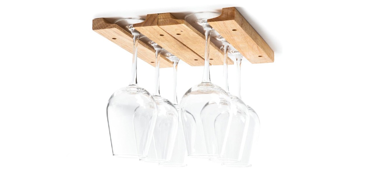 mounted hanging rack