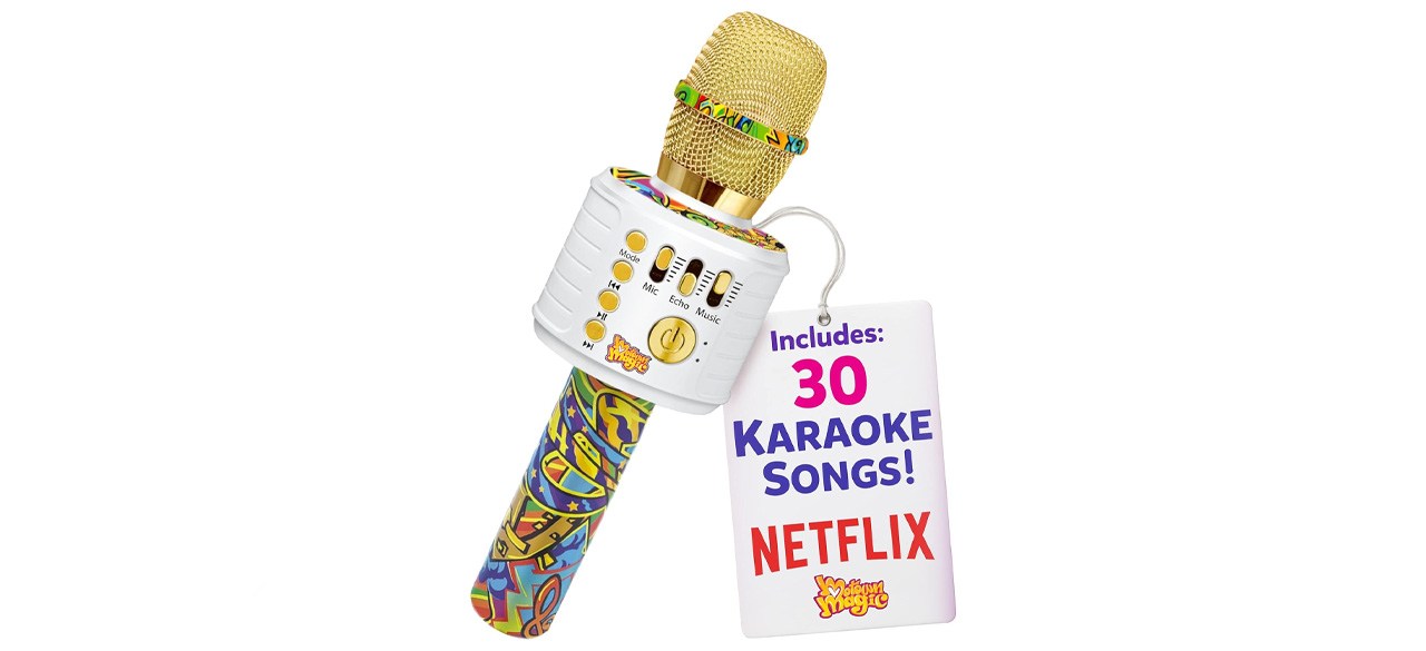 Move2Play Bluetooth Karaoke Microphone for Kids